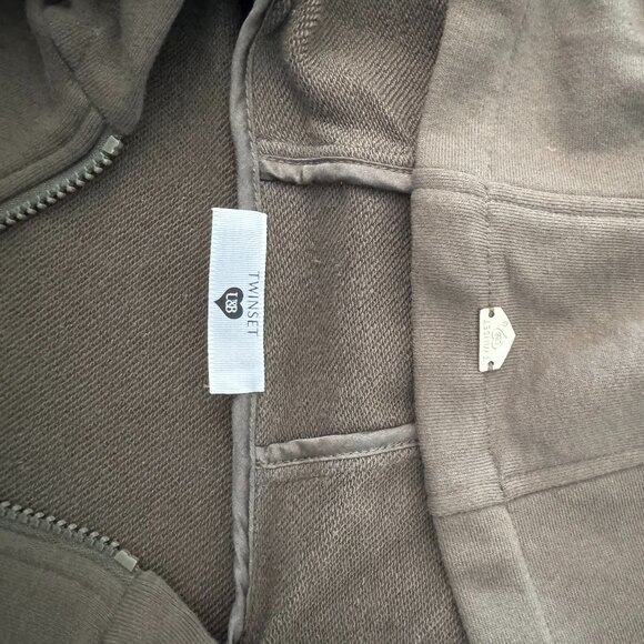 TWINSET Oversized Hoodie dress Size XS but will  fit  US 2/4/6 - Picture 7 of 15